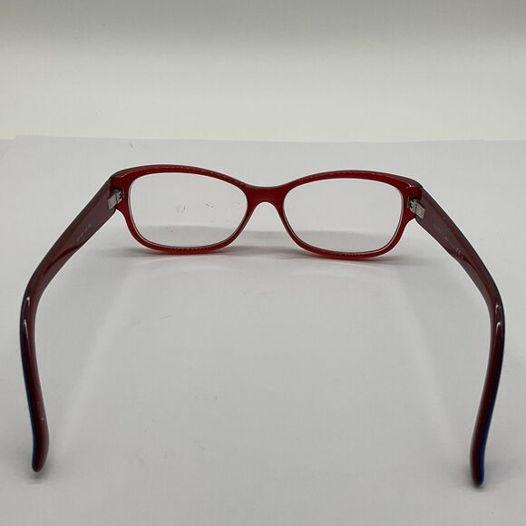 Gucci Square Optical Frames Eyeglasses Red Blue Women GG 3569 L53 135 Read - Picture 6 of 9